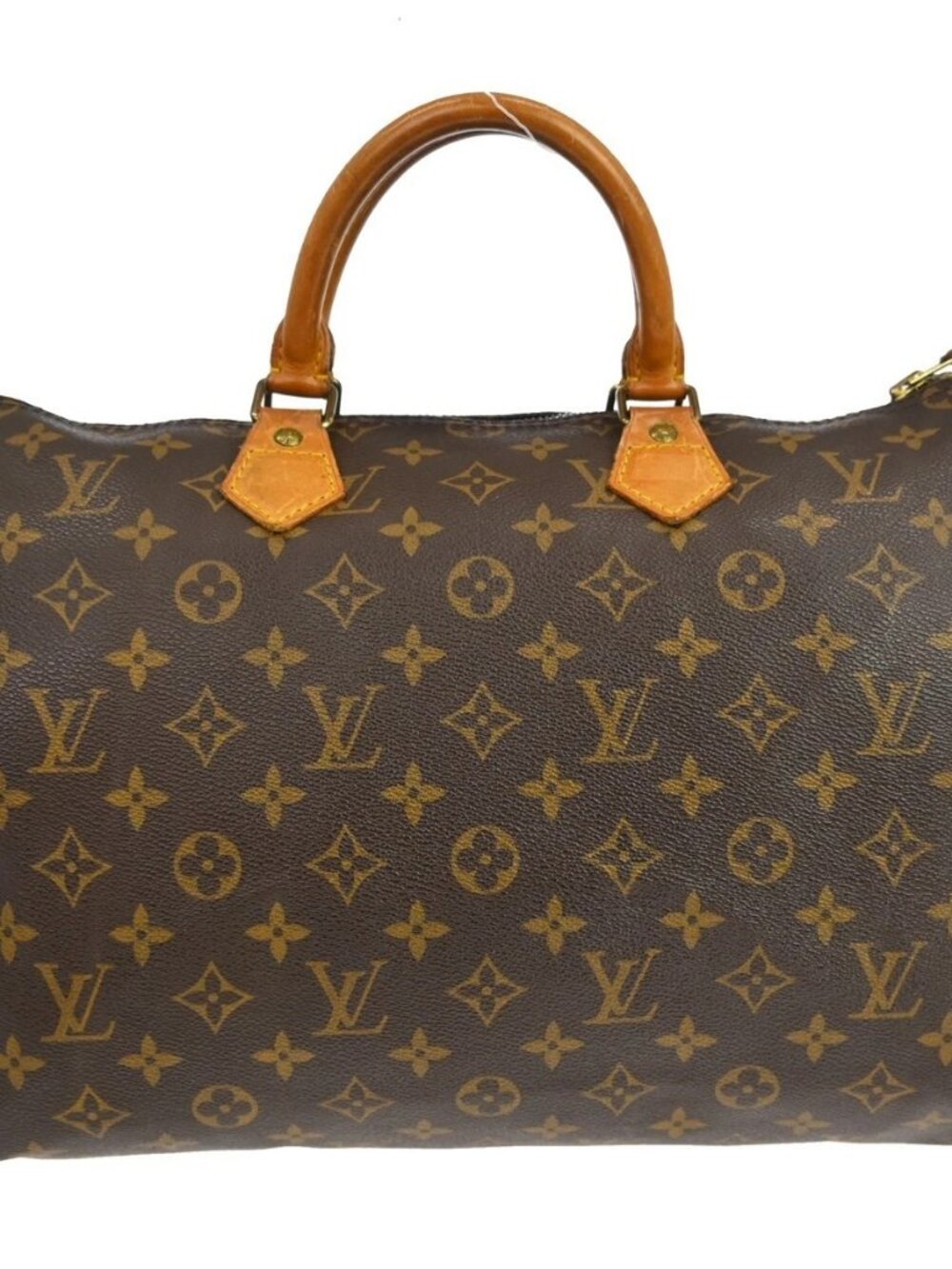 BUYIT03 LOUIS VUITTON SPEEDY 35 HANDBAG MONOGRAM CANVAS M41524 MB0971 YQ08130 - Picture 1 of 16